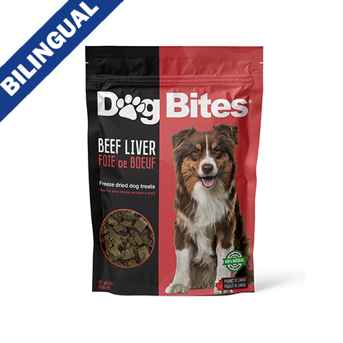 DOG BITES FREEZE DRIED BEEF LIVER DOG TREAT 908G