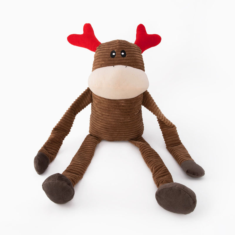 ZIPPY PAWS HOLIDAY CRINKLE - REINDEER - JUMBO