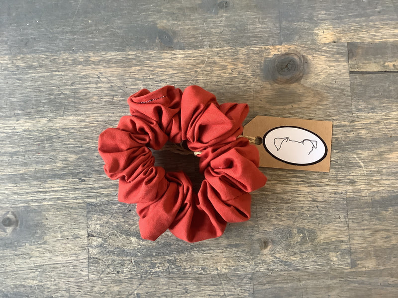 THE DOG SHOP - POPPY PRINT SCRUNCHIE