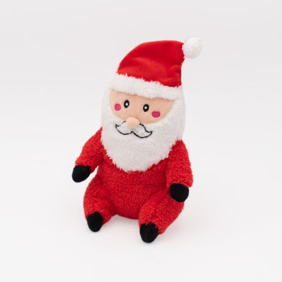 ZIPPY PAWS HOLIDAY CHEEKY CHUMZ - SANTA