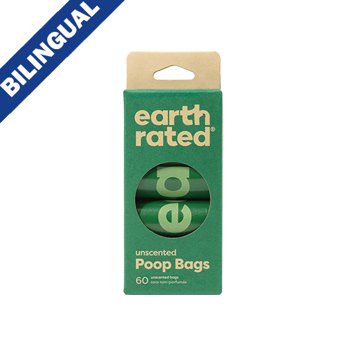 EARTH RATED ECO-FRIENDLY UNSCENTED BAGS (60 CT)