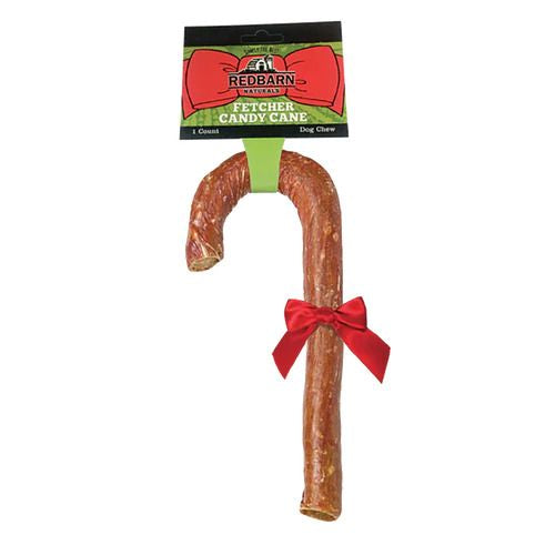 REDBARN FETCHERS CANDY CANE DOG 1 PC