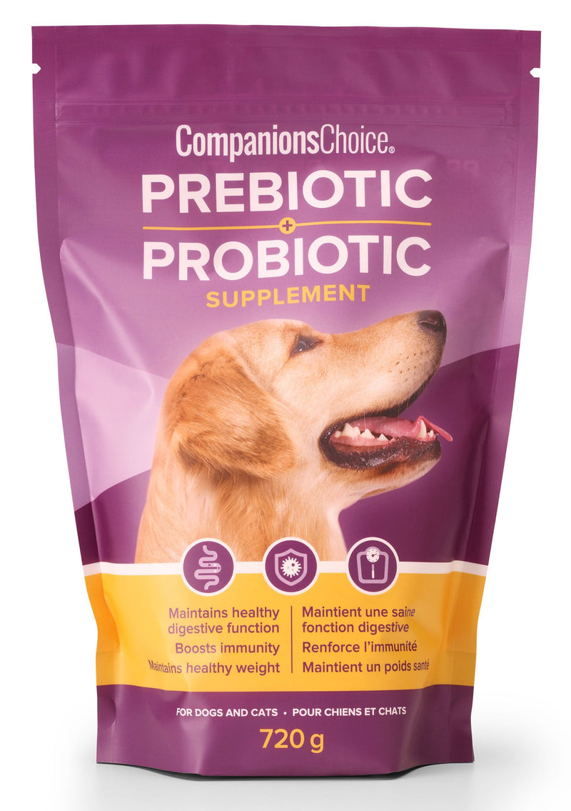 COMPANIONS CHOICE PREBIOTIC + PROBIOTIC POWDER 720G