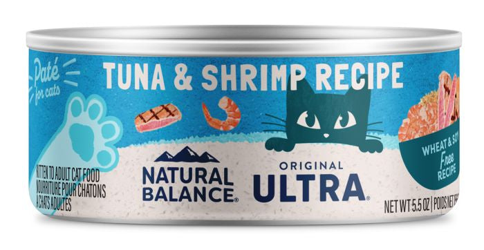 NATURAL BALANCE TUNA WITH SHRIMP 5.5OZ