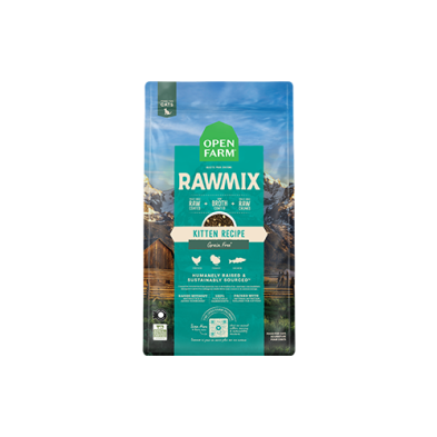 OPEN FARM RAWMIX GRAIN FREE KITTEN RECIPE DRY CAT FOOD 2.25LB