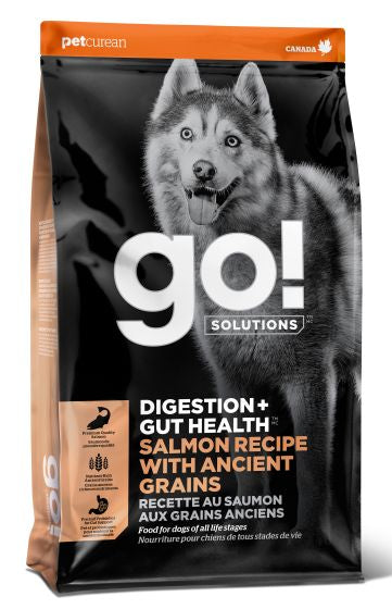 GO DIGESTION GUT HEALTH SALMON RECIPE WITH ANCIENT GRAIN DOG 3.5LB