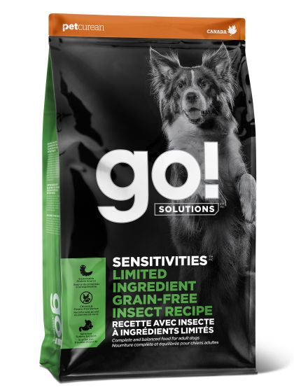 GO SENSITIVITIES LIMITED INGREDIENT GRAIN FREE INSECT DOG 3.5LB