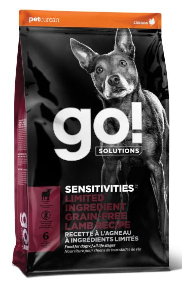 GO SENSITIVITIES LIMITED INGREDIENT GRAIN FREE LAMB DOG 12LB