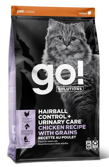 GO HAIRBALL CONTROL + URINARY CARE CHICKEN RECIPE WITH GRAINS CAT 3LB