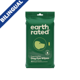 EARTH RATED FRAGRANCE FREE DOG EYE WIPES, EYE CLEANSING WIPES (60CT)