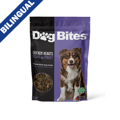 DOG BITES FREEZE DRIED CHICKEN HEARTS DOG TREAT 175 GM