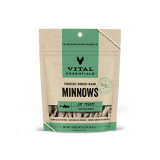 VITAL ESSENTIALS FREEZE-DRIED MINNOWS CAT TREATS 0.5 OZ