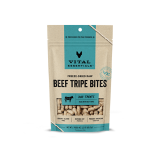 VITAL ESSENTIALS FREEZE-DRIED BEEF TRIPE BITES DOG TREATS 2.3 OZ