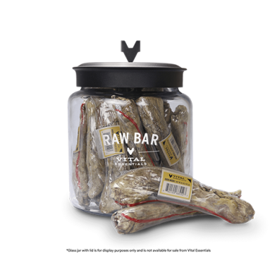 VITAL ESSENTIALS RAW BAR FREEZE-DRIED RAW DUCK NECKS DOG SNACKS