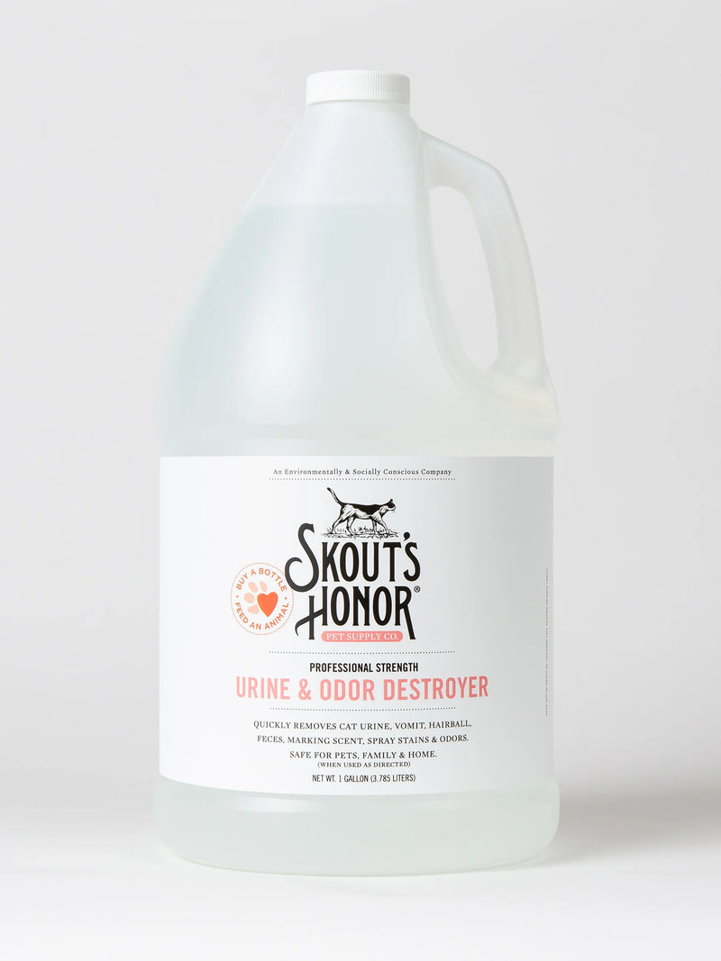 SKOUT’S HONOR - URINE & ODOR DESTROYER (CATS) 128OZ